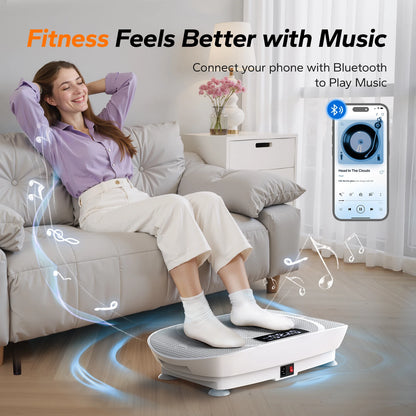 Vibration Plate CV30 Exercise Machine Whole Body Workout Power Vibrate Fitness Platform Vibration Weight Loss&Shaping