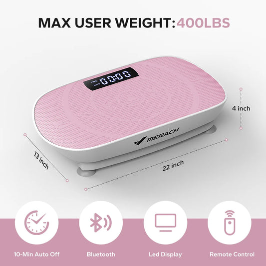 Vibration Plate CV30 Exercise Machine Whole Body Workout Power Vibrate Fitness Platform Vibration Weight Loss&Shaping