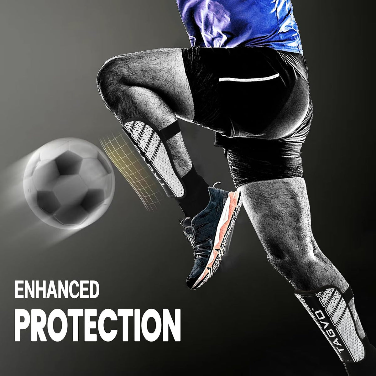 Soccer Shin Guards – Lightweight Protective Gear for Youth & Adults