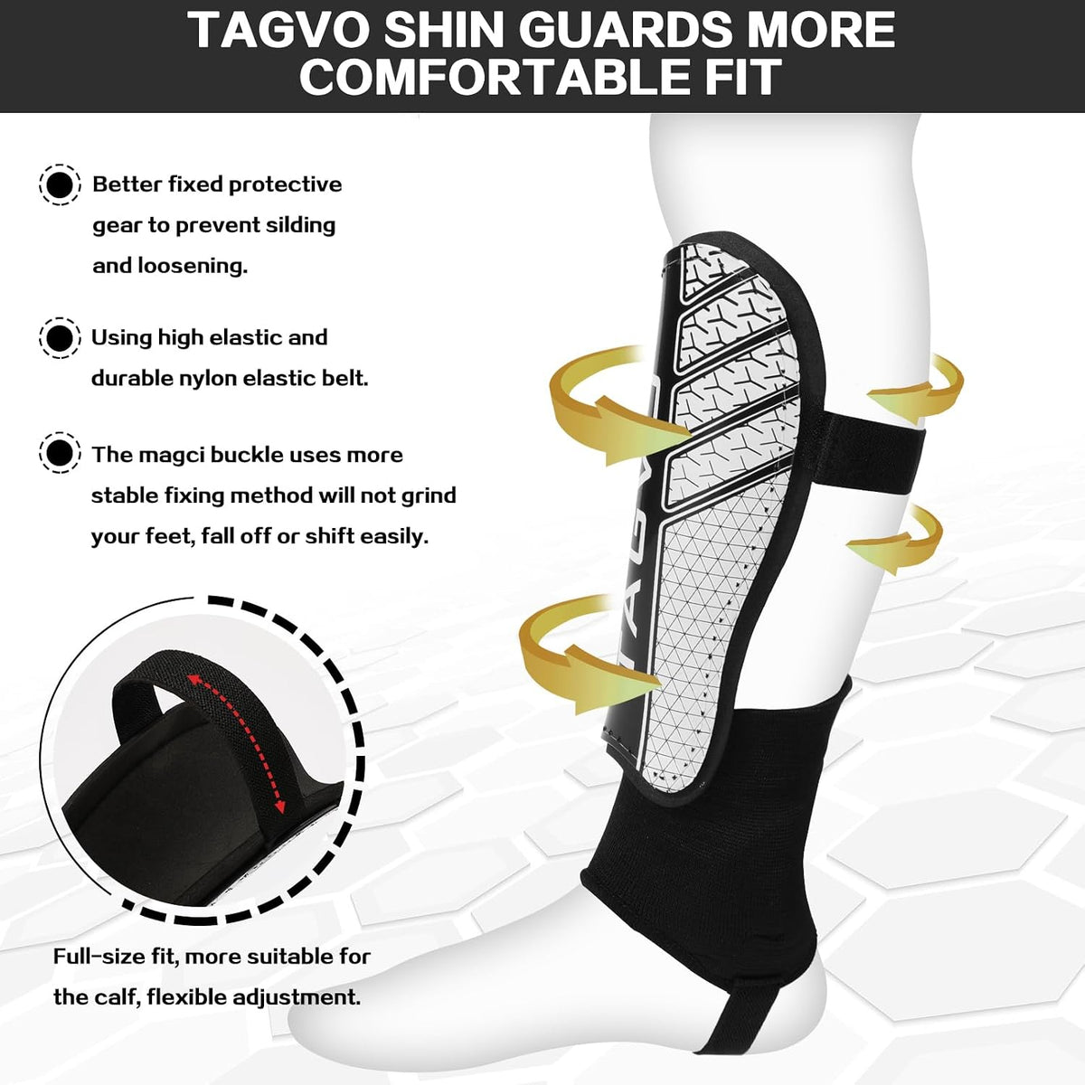 Soccer Shin Guards – Lightweight Protective Gear for Youth & Adults