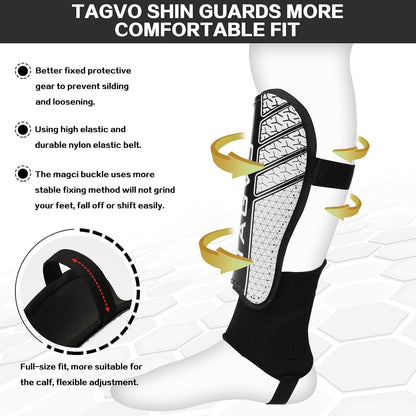 Soccer Shin Guards – Lightweight Protective Gear for Youth & Adults