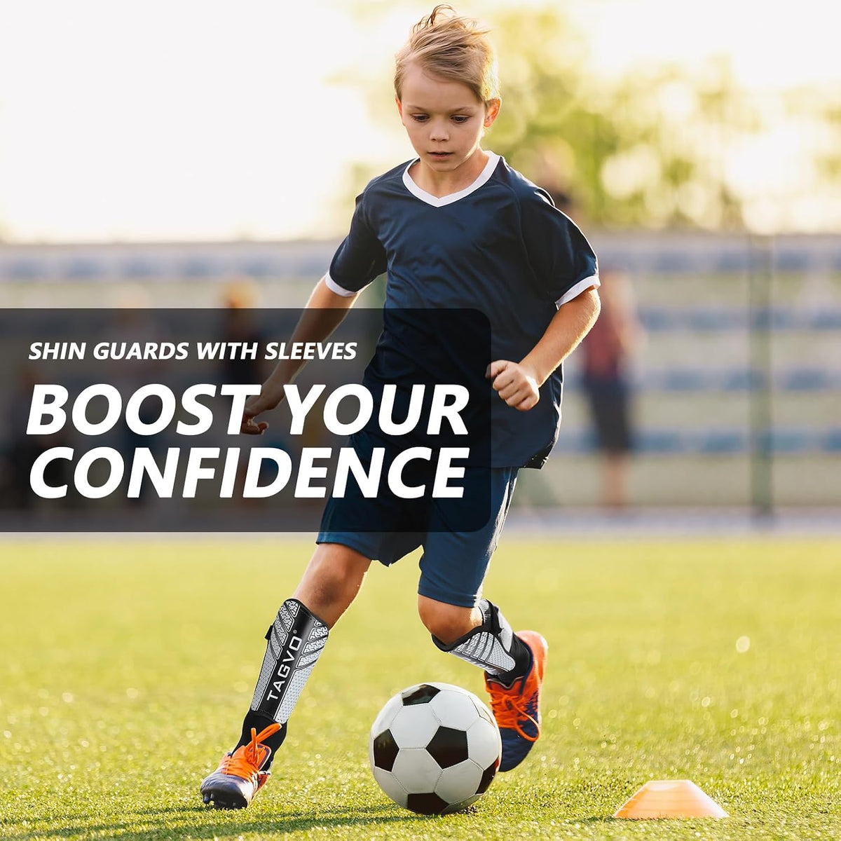 Soccer Shin Guards – Lightweight Protective Gear for Youth & Adults
